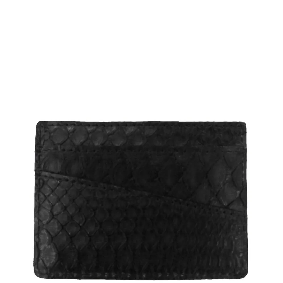 Credit Card Holder in Snakeskin