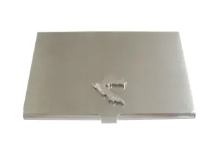 Croatia Map Shape Business Card Holder