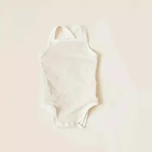 Cross-Back One-Piece Swimsuit - Sand