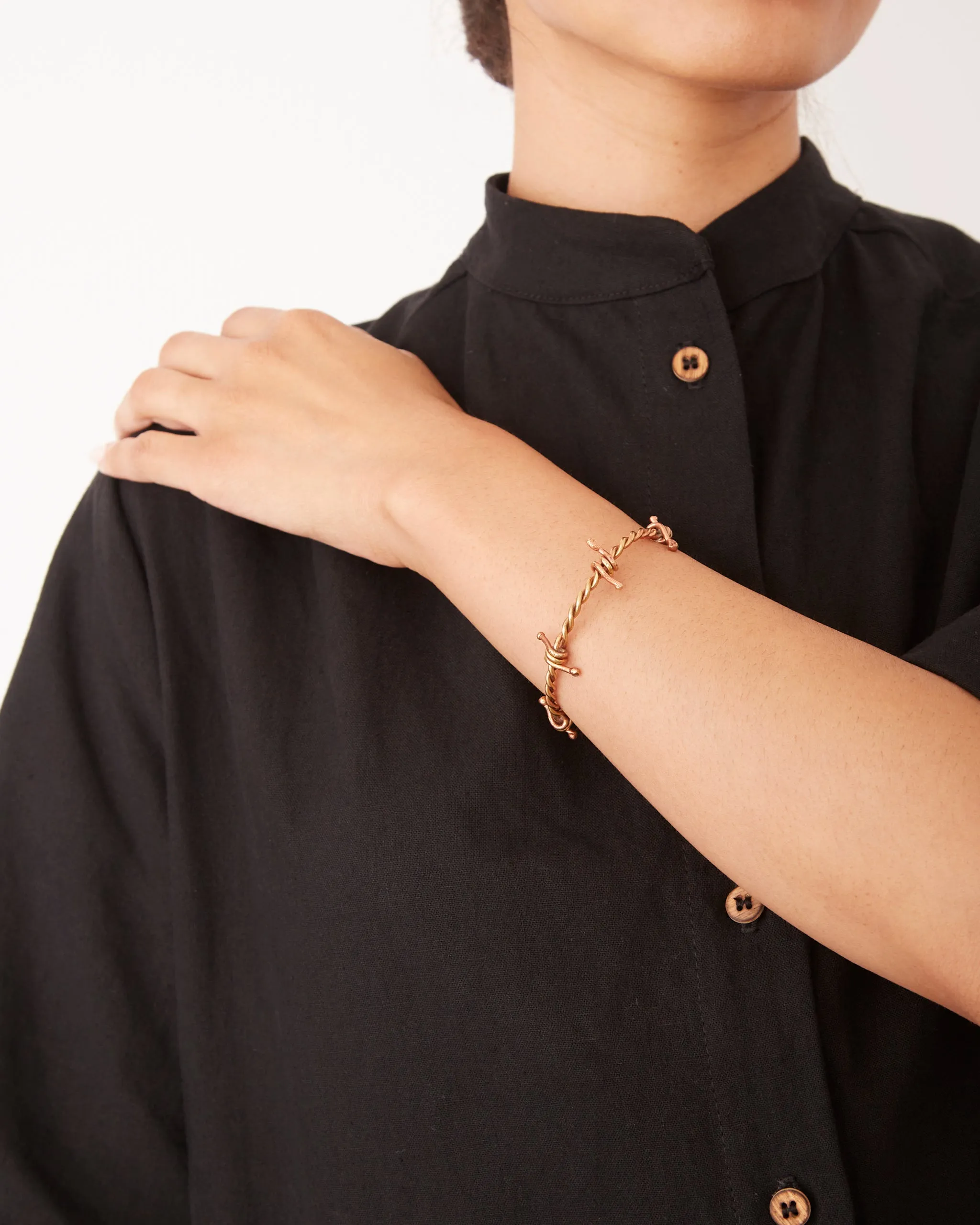 Cuff in Brass