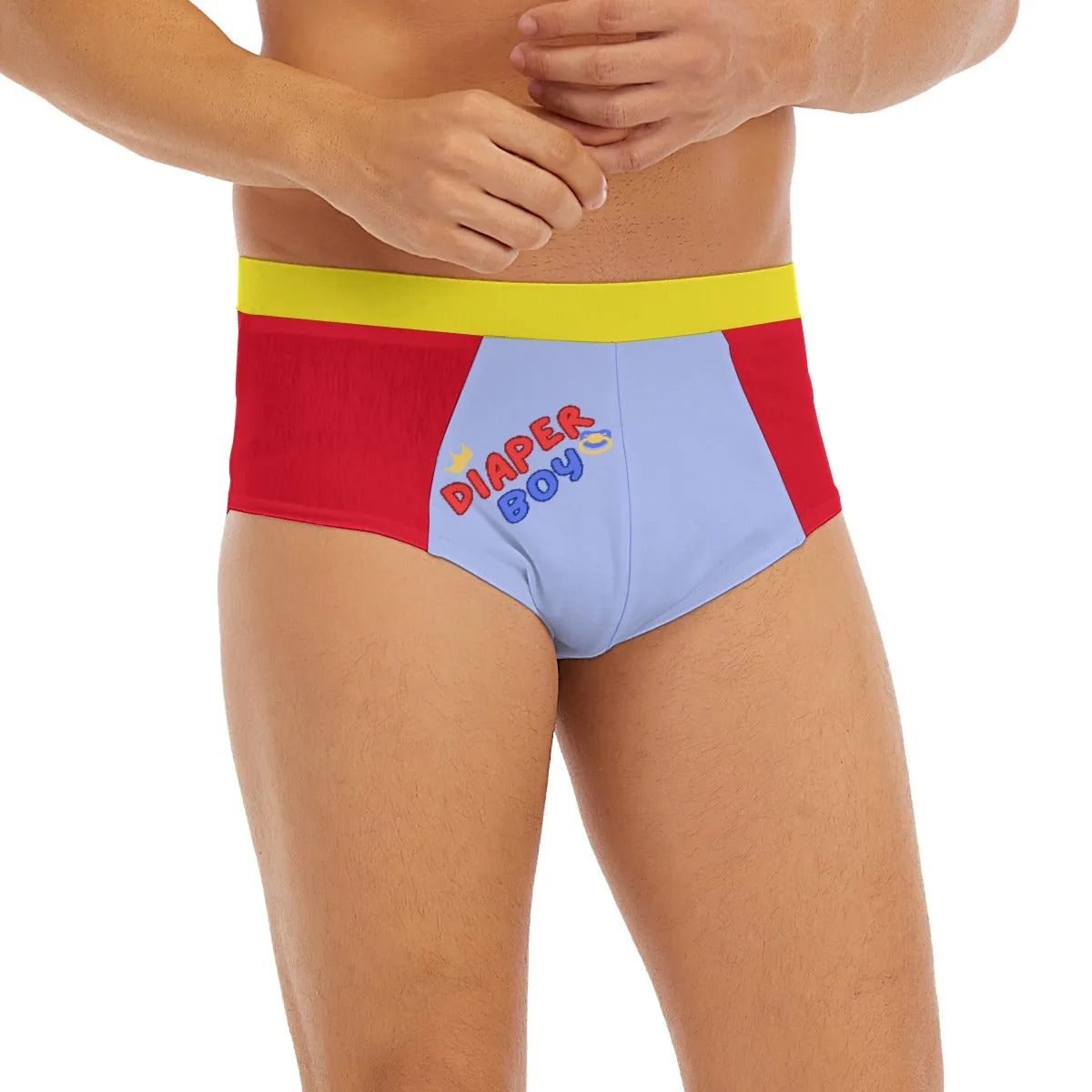 Cute Diaper Boy Briefs