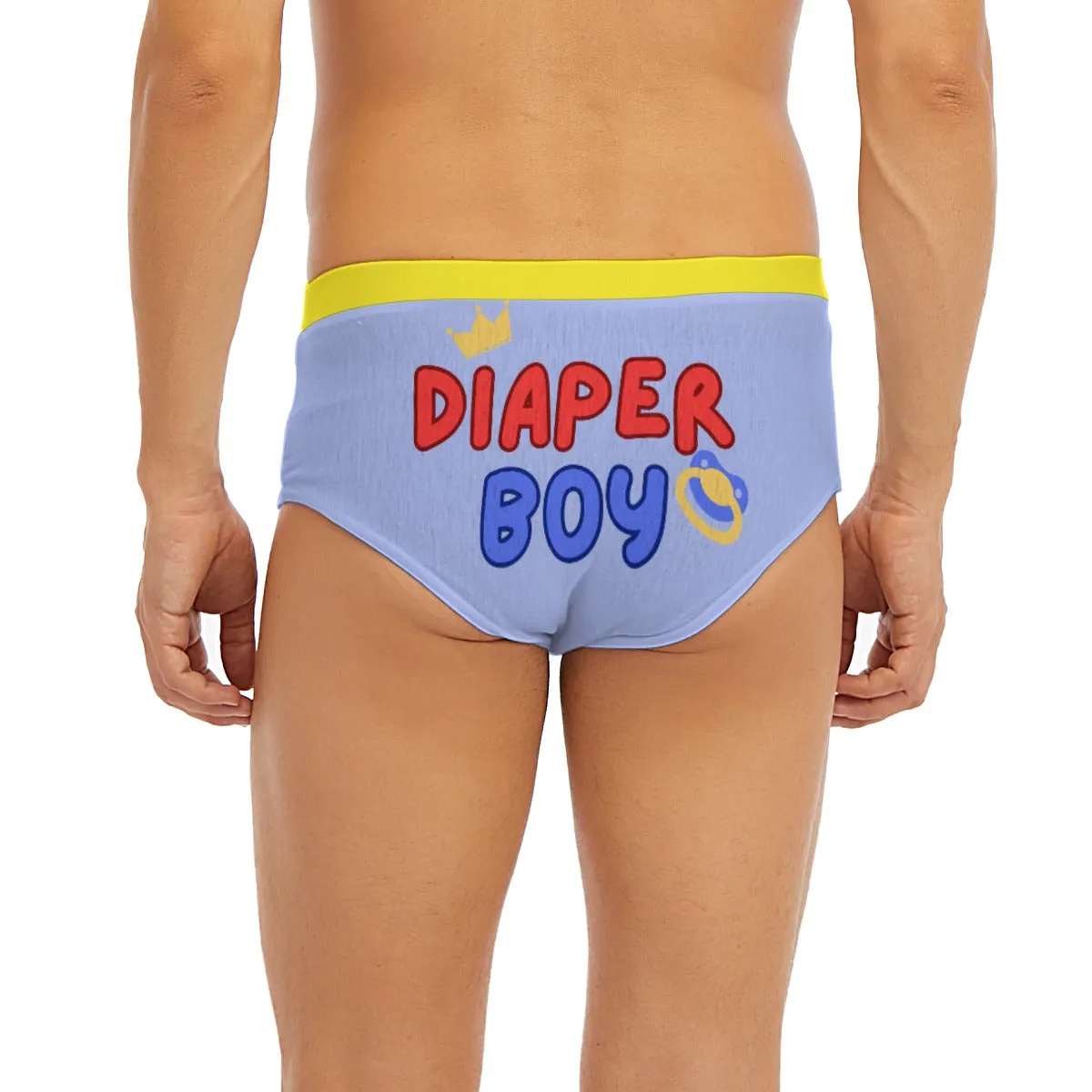 Cute Diaper Boy Briefs