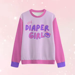 Cute Diaper Girl Unisex Sweater