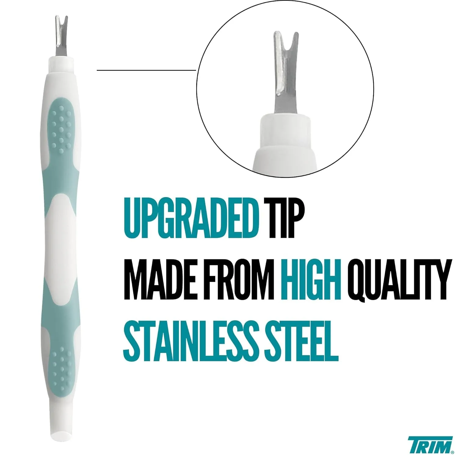 Cuticle Pusher and Remover - Dual-Ended Cuticle mer Tool for Manicures and Pedicures – Ergonomic Design with Non-Slip Grip – Nail Care Essential