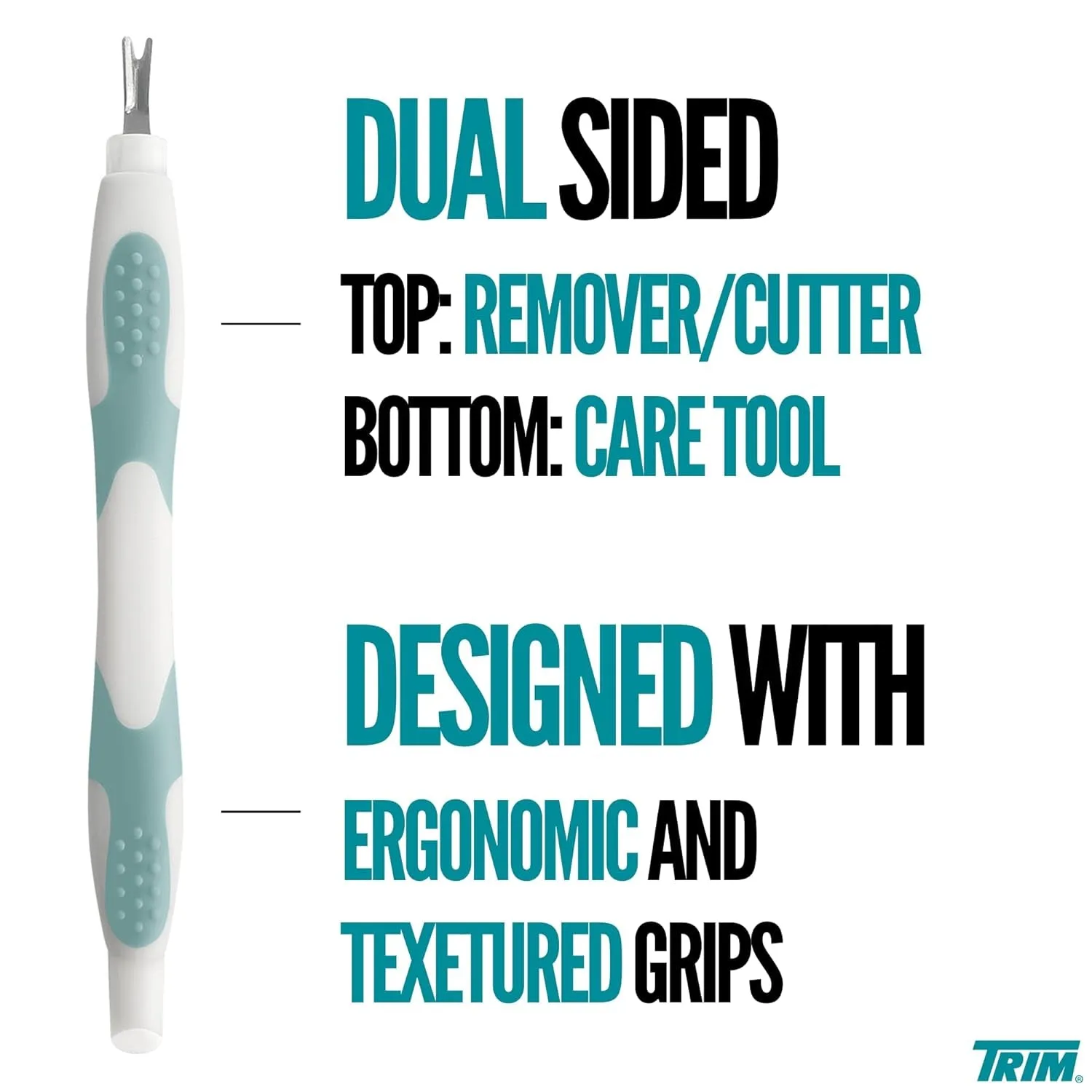Cuticle Pusher and Remover - Dual-Ended Cuticle mer Tool for Manicures and Pedicures – Ergonomic Design with Non-Slip Grip – Nail Care Essential