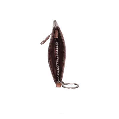 Dakar Dakota Spray Leather key ring And Change Pouch DKB1010