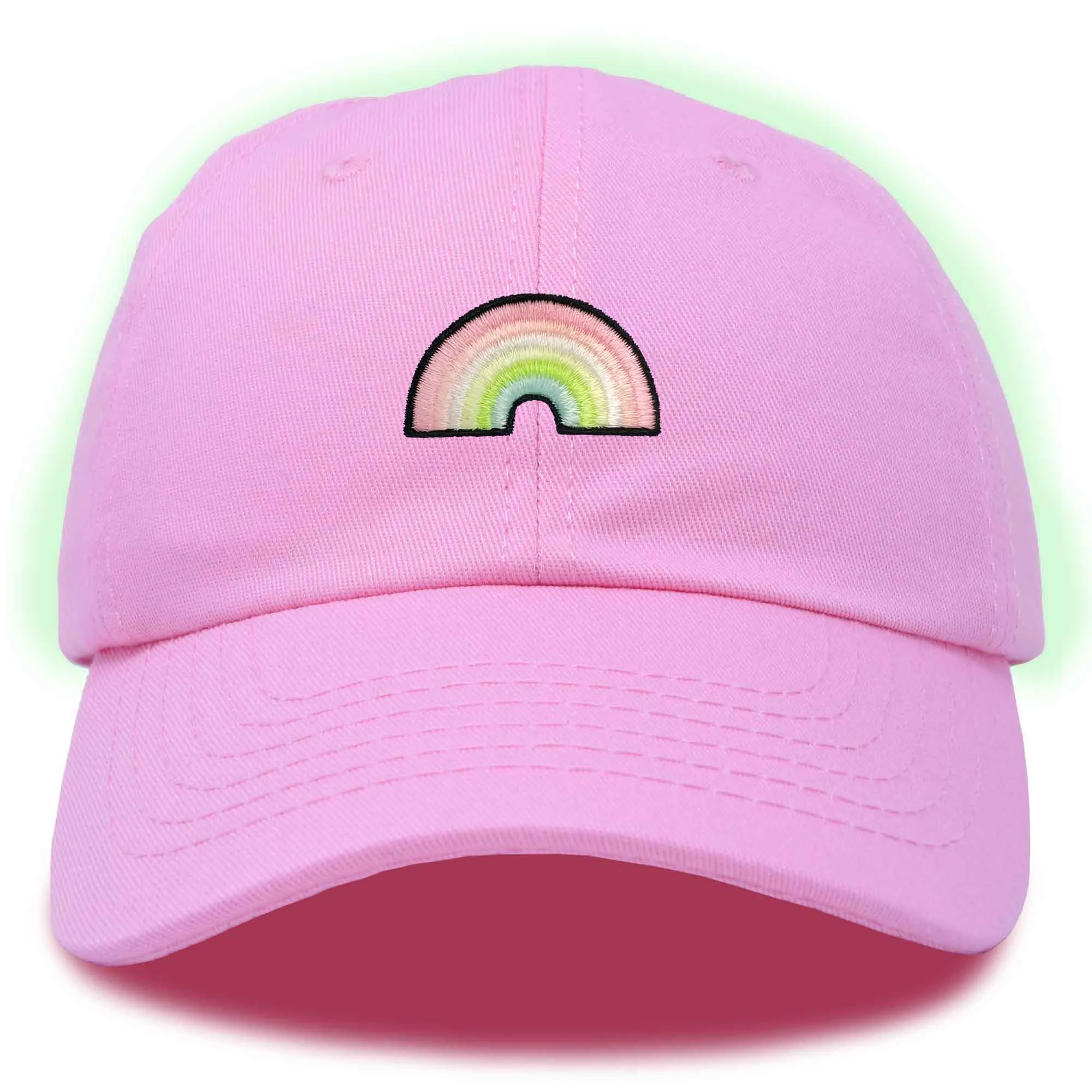 Dalix Rainbow Hat (Glow in the Dark)