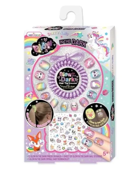 Dazzle Nails Glow in the Dark