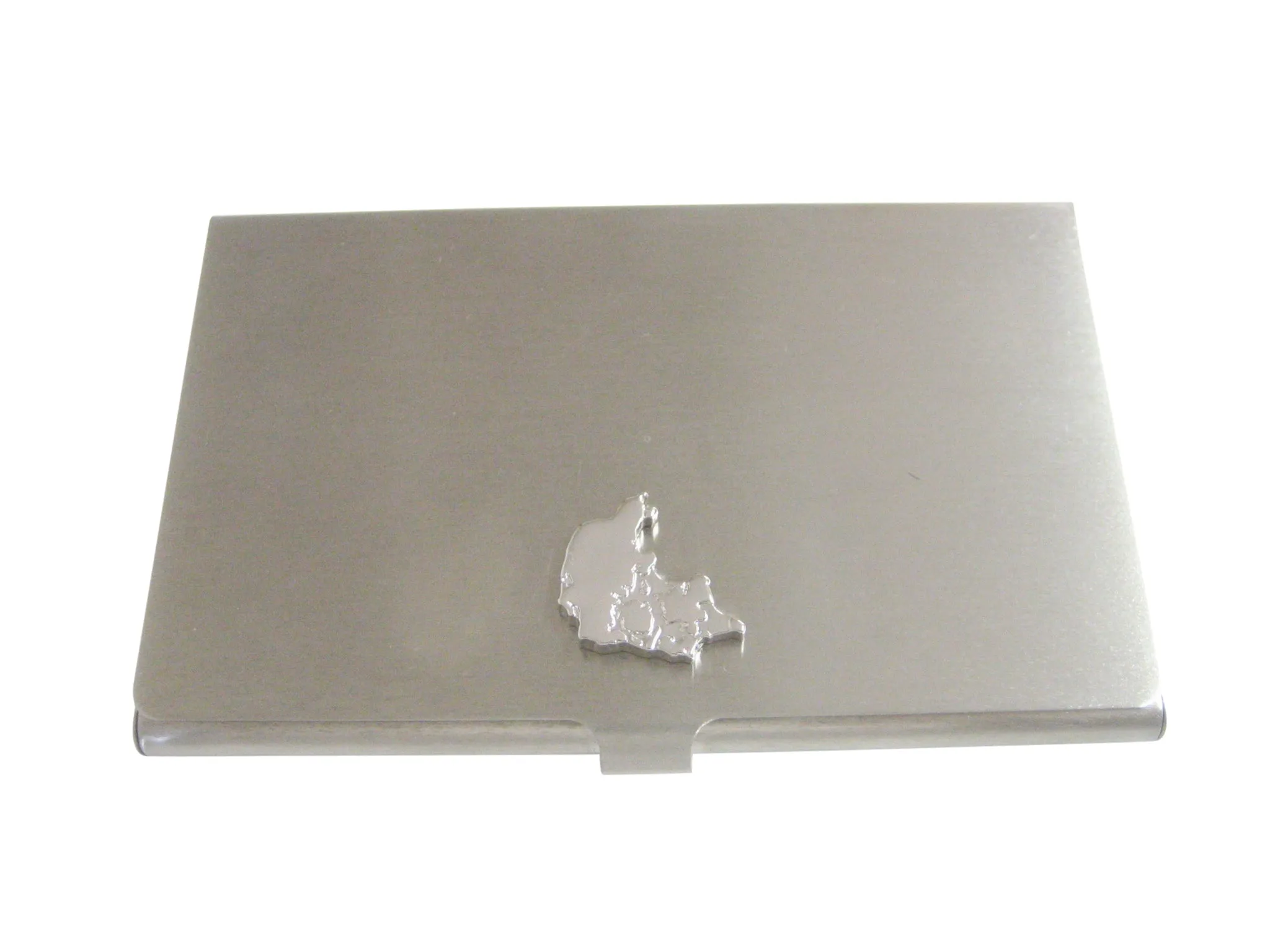 Denmark Map Shape Business Card Holder