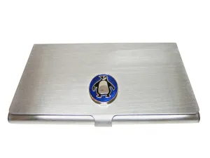 Detailed Penguin Bird Business Card Holder