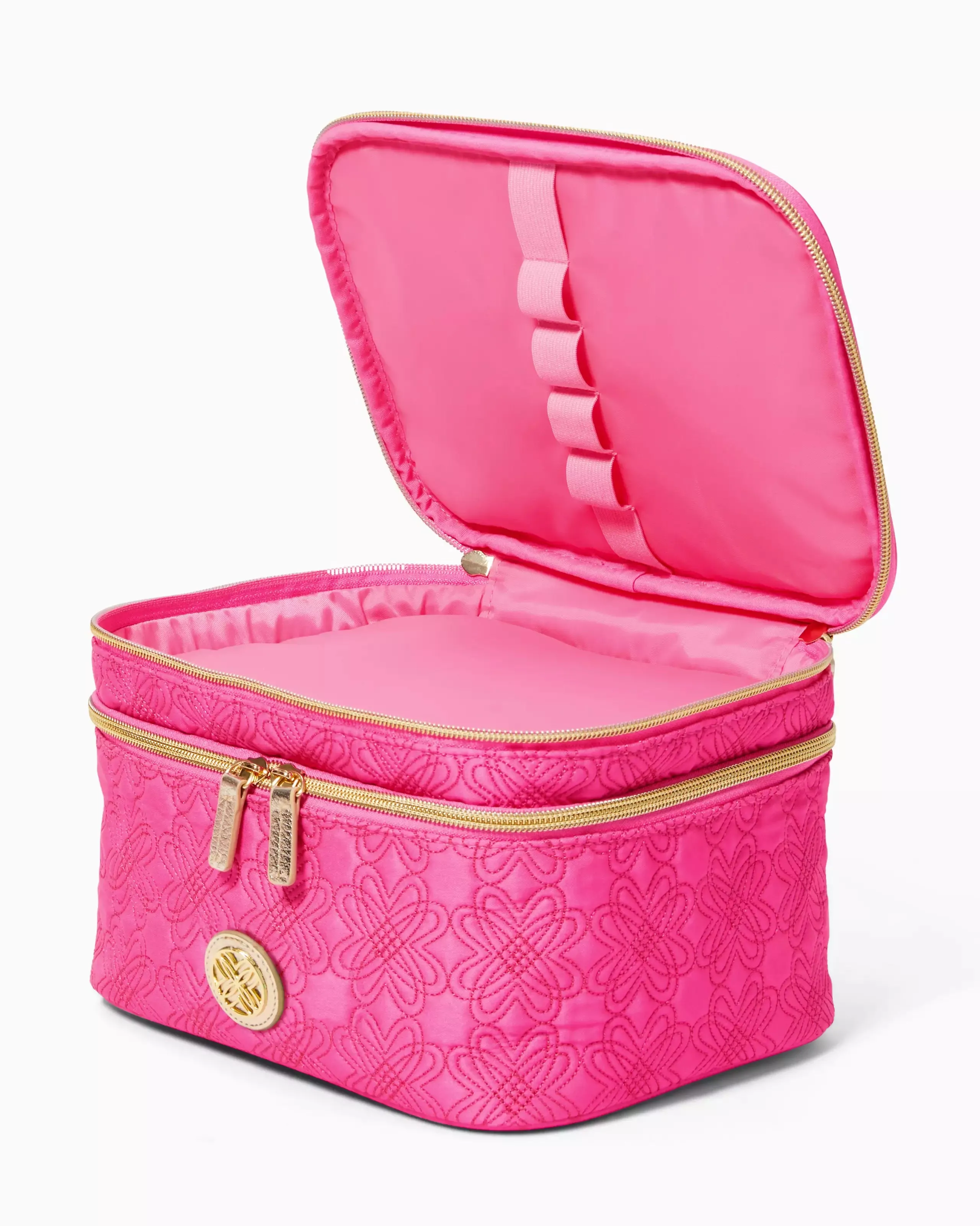 Devona Cosmetic Case (Quilted Butterfly)