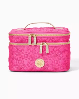 Devona Cosmetic Case (Quilted Butterfly)