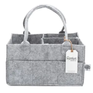 Diaper Caddy in Gray