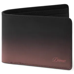 Dime MTL Cursive Gradient Leather Bifold Wallet | Copper