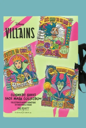 Disney Wicked Villains Cosmetic Sheet Mask TrioCosmetic Sheet Mask