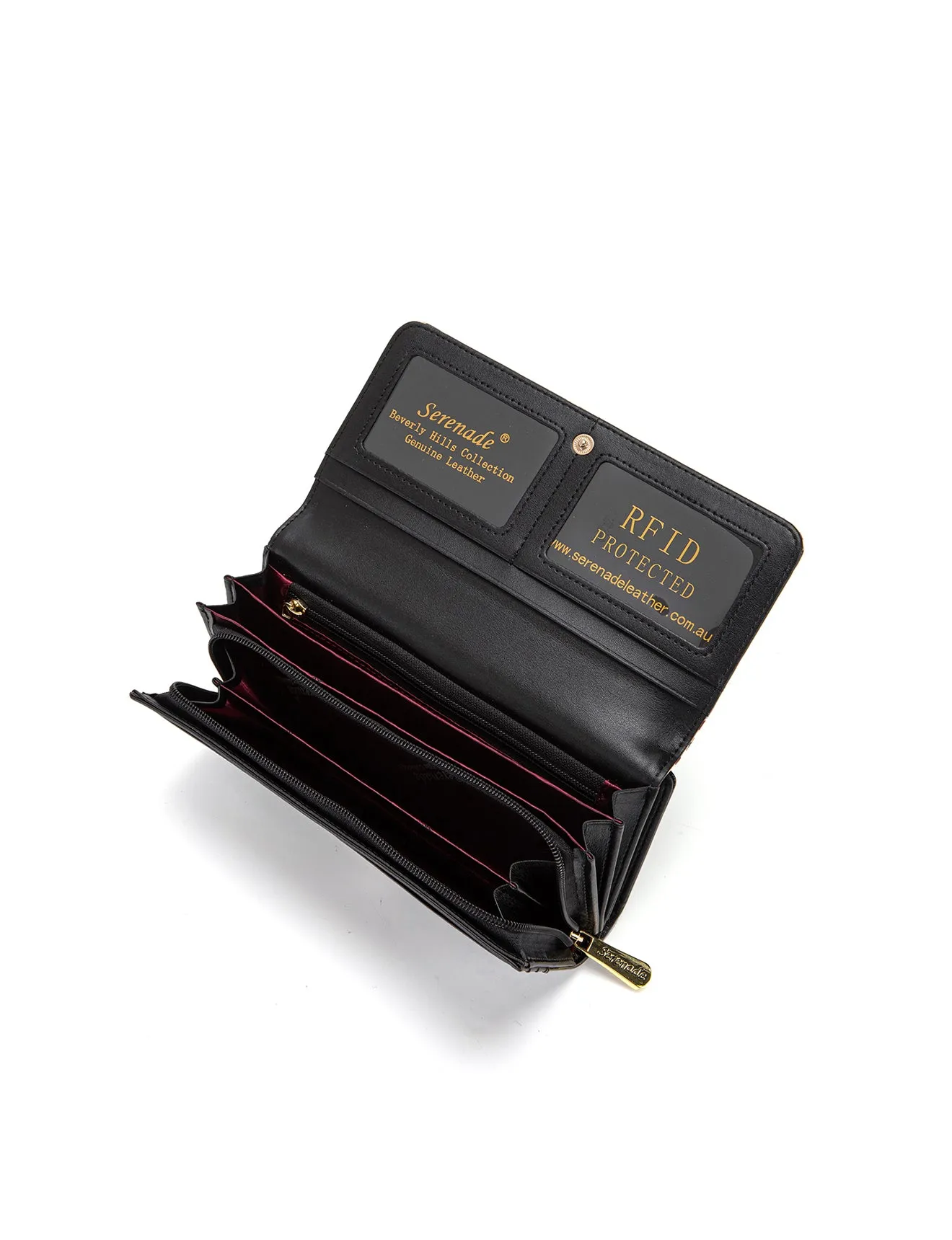 ELOISE LARGE LEATHER RFID WALLET- WSF2501