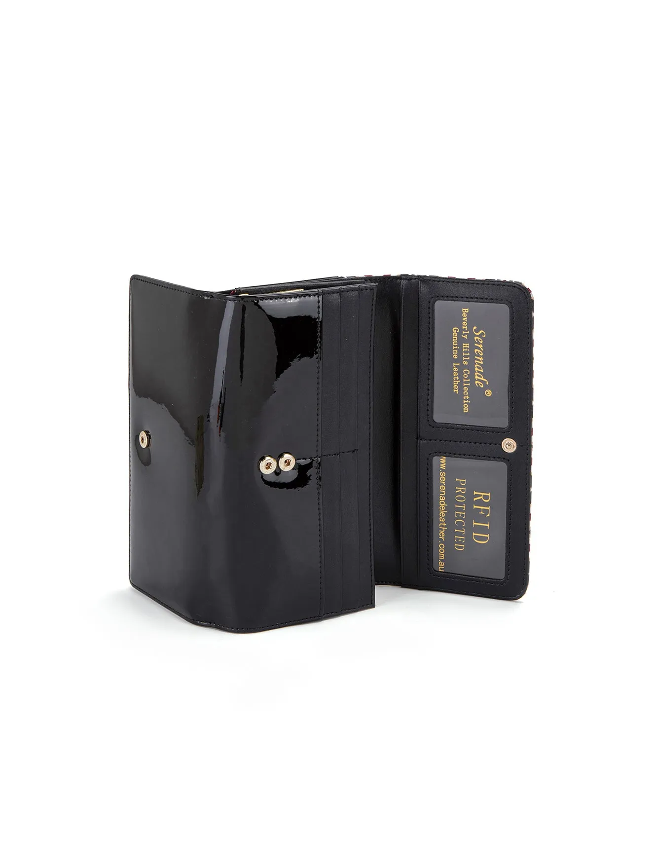 ELOISE LARGE LEATHER RFID WALLET- WSF2501