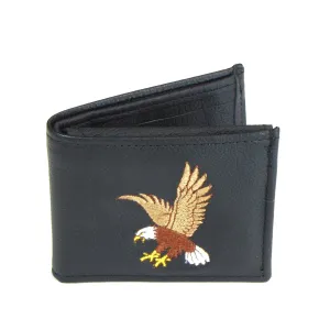 Embroidered Billfold- Flying Eagle