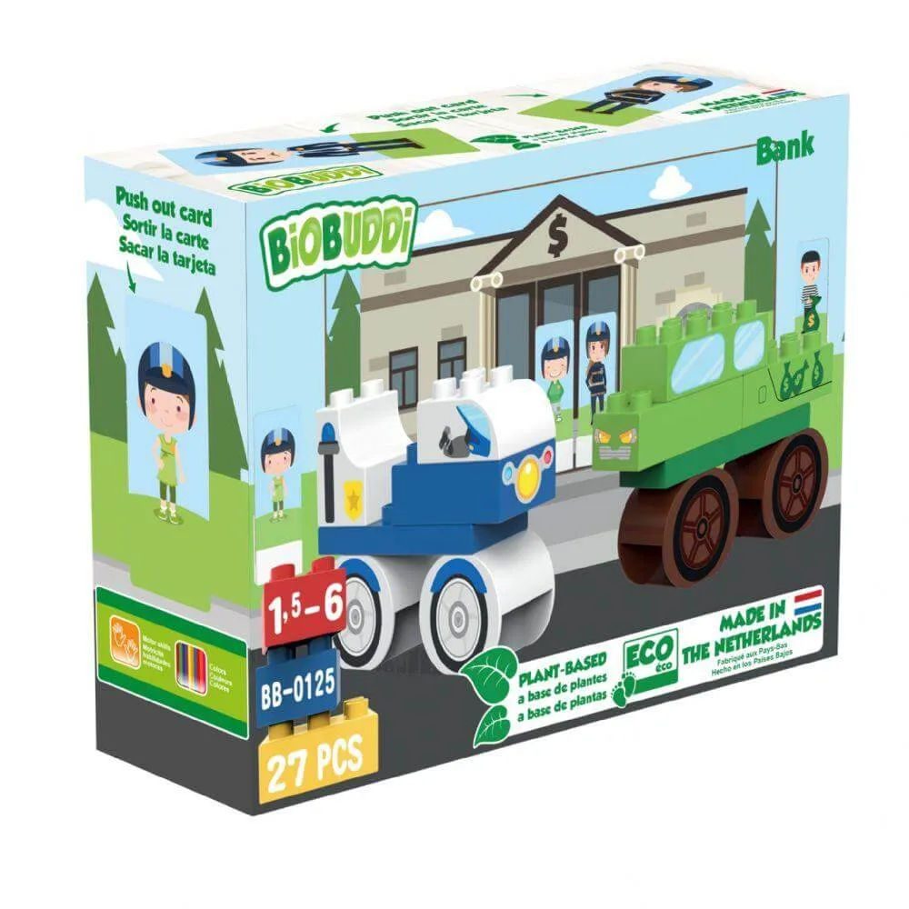 Environmentally Friendly Building blocks Town Bank age 1.5 to 6 years