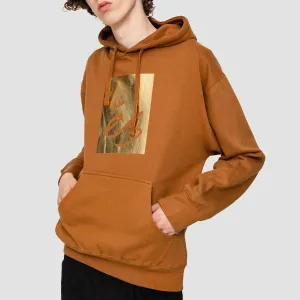 eS Main Block Pullover Hoodie Brown