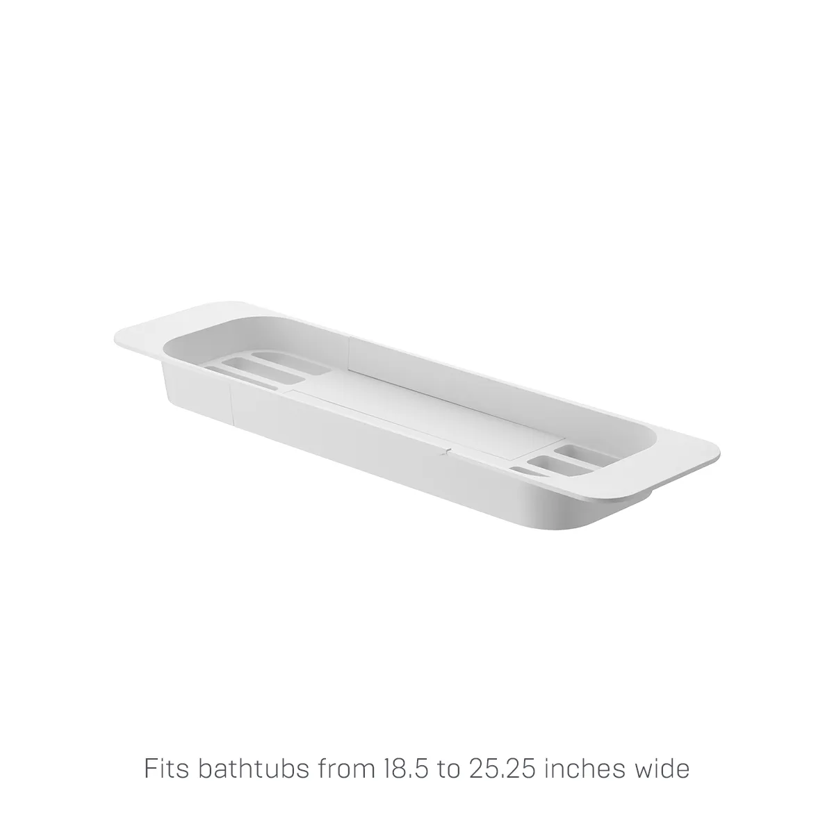 Expandable Resin Bathtub Caddy
