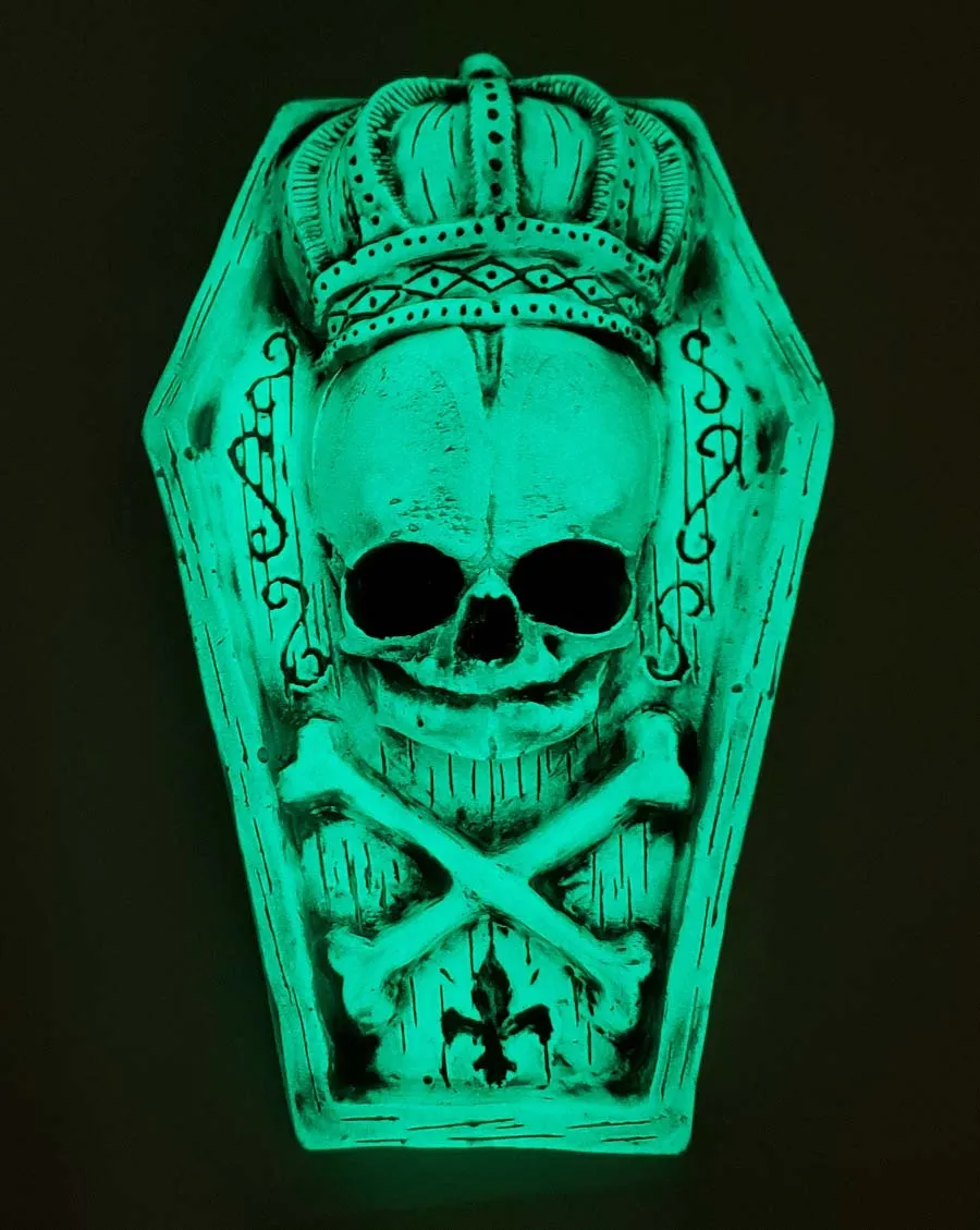 Fetal Coffin Plaque-Glow in the Dark