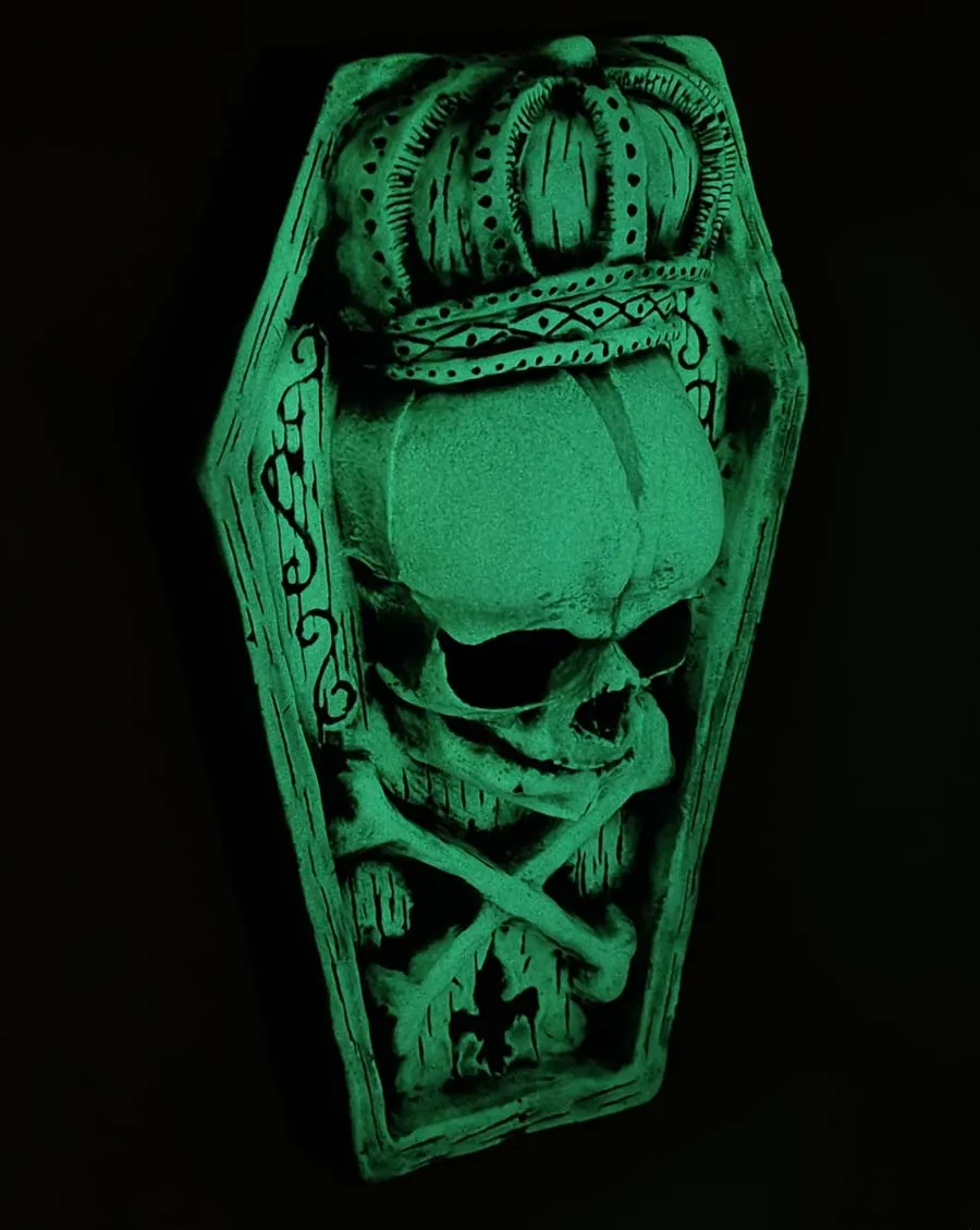 Fetal Coffin Plaque-Glow in the Dark
