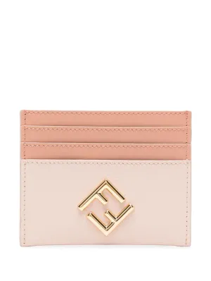 Ff diamonds leather card case