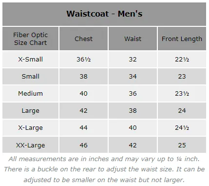 Fiber Optic Waistcoat