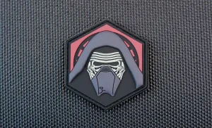 FIRST ORDER KYLO REN 3D PVC GITD MORALE PATCH