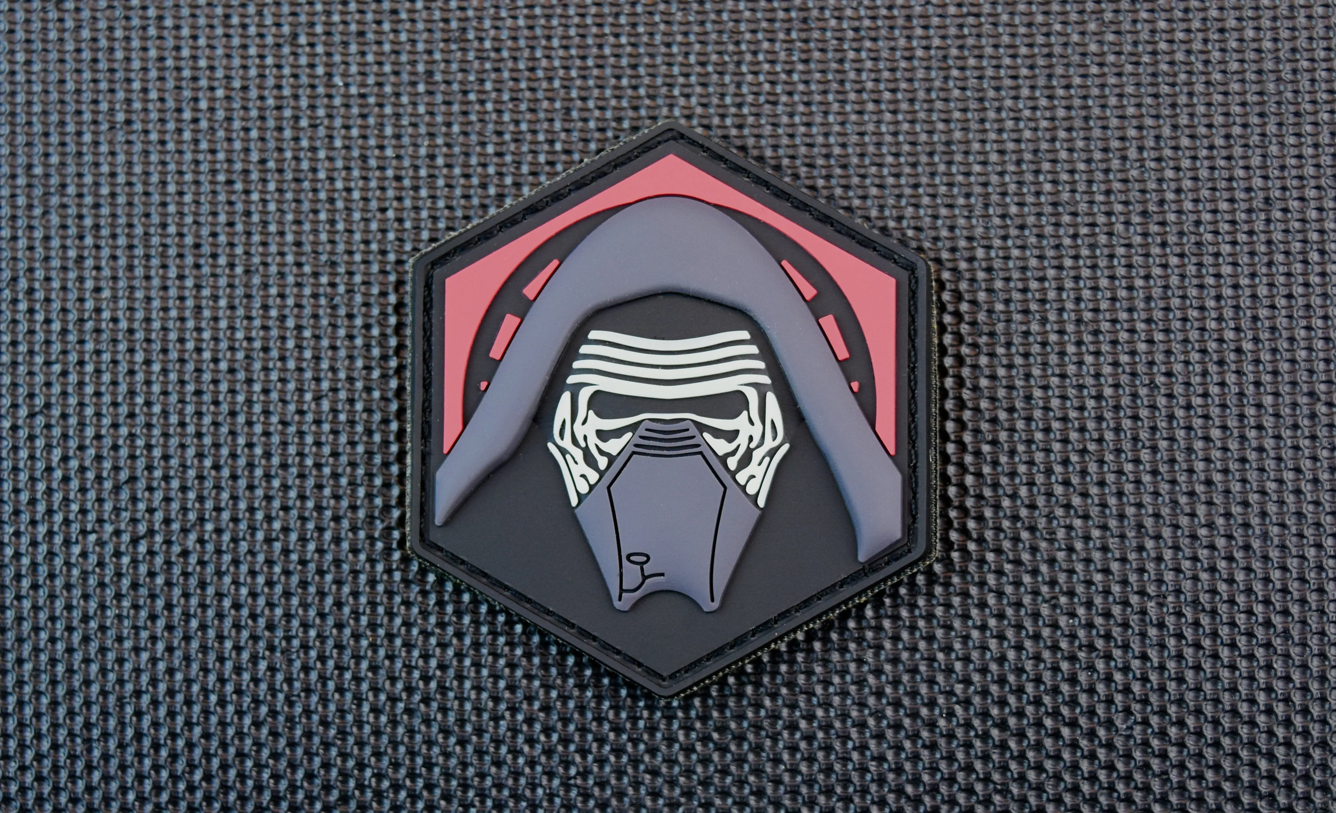 FIRST ORDER KYLO REN 3D PVC GITD MORALE PATCH
