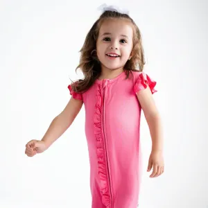 Flamingo Ruffle Romper