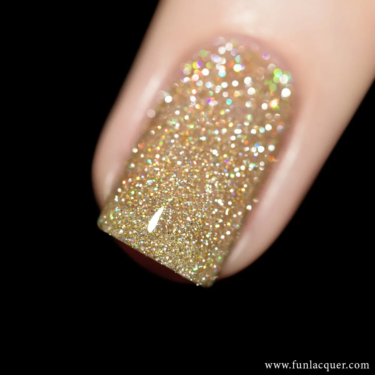 Flash Gold Diamond Dust Gel Polish