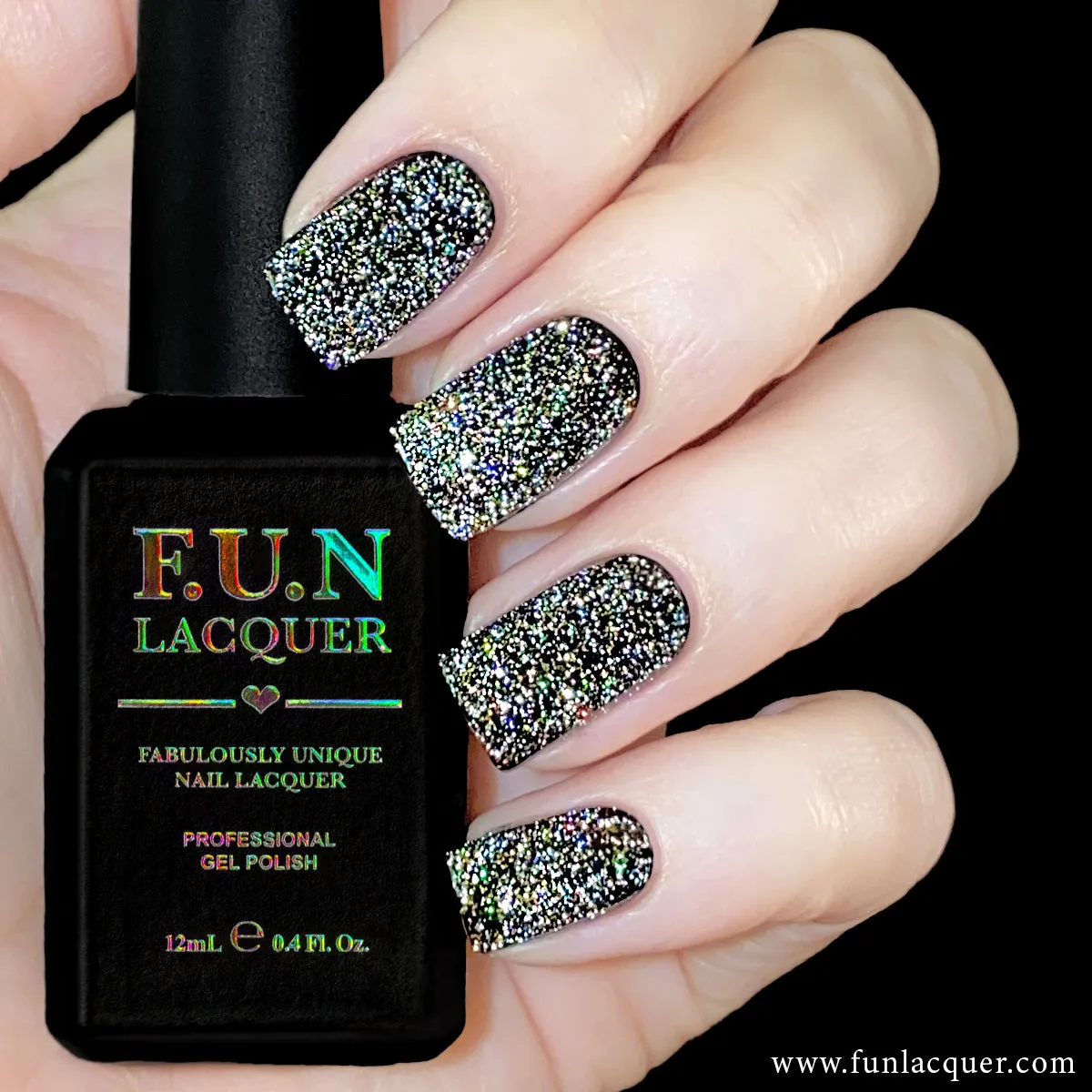 Flash Gold Diamond Dust Gel Polish