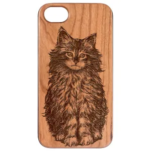 Fluffy Cat - Engraved