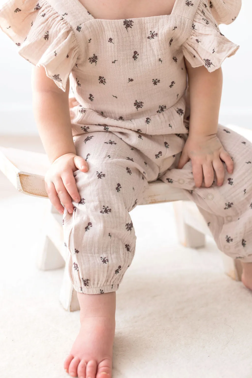Flutter Jumpsuit | Floral