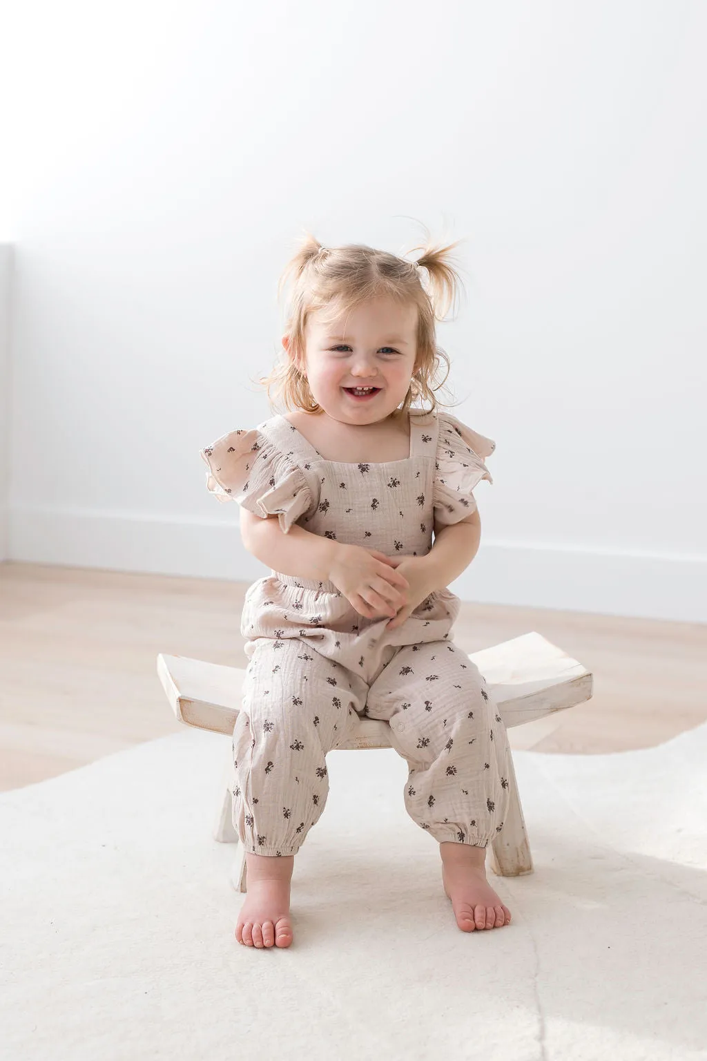 Flutter Jumpsuit | Floral