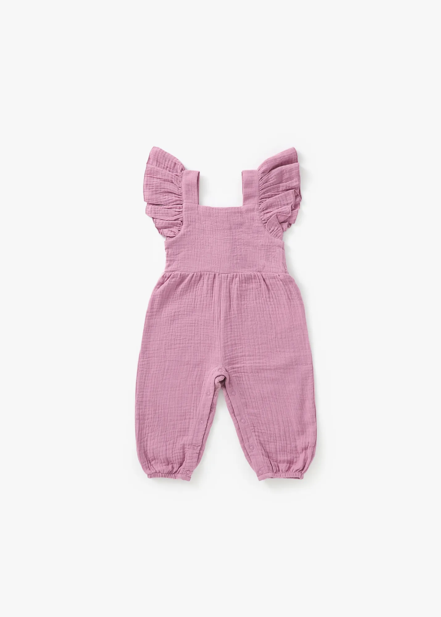 Flutter Jumpsuit | Mauve