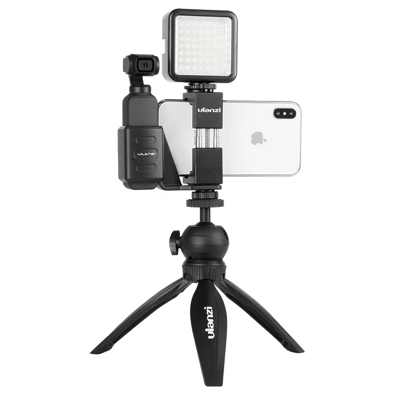 For Osmo Pocket Accessories Mobile Phone Holder Mount Set Fixed Stand Bracket for Dji Osmo Pocket Handheld Cameras With tripod