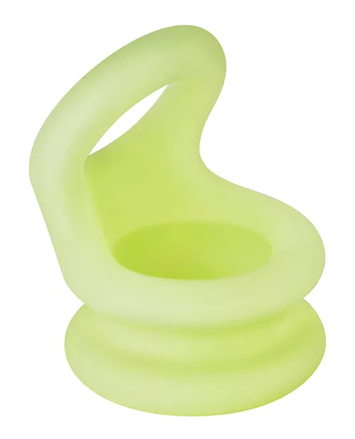 Forto F-20 50-67mm Liquid Silicone Balls Stretcher - Glow In The Dark