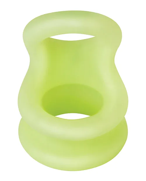 Forto F-20 50-67mm Liquid Silicone Balls Stretcher - Glow In The Dark