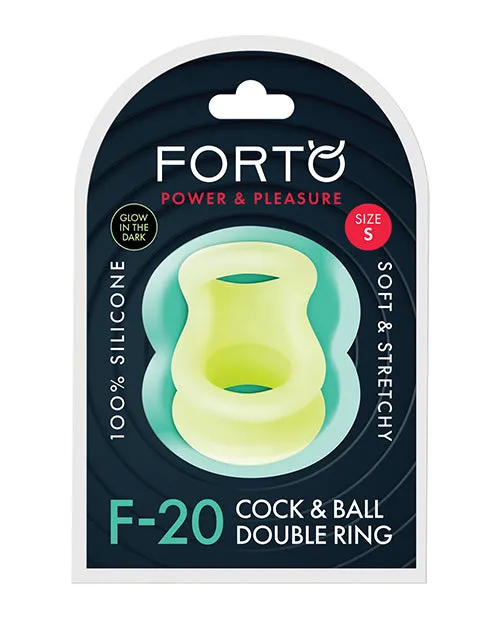 Forto F-20 50-67mm Liquid Silicone Balls Stretcher - Glow In The Dark