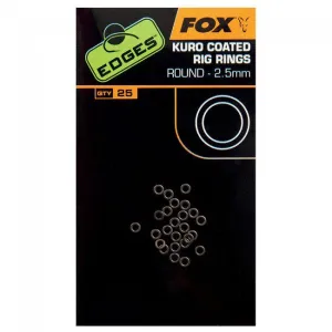 Fox EDGES™ Kuro Coated Rig Rings