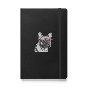 Frenchie Hardcover bound notebook