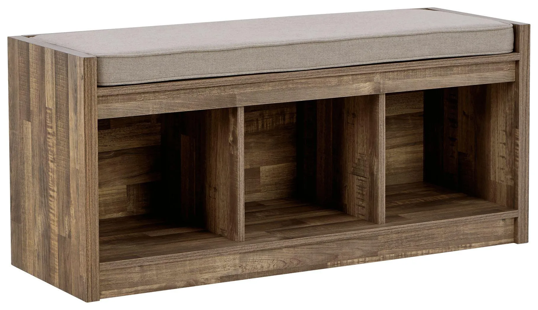 Gerdanet - Bench With 3 Open Storages