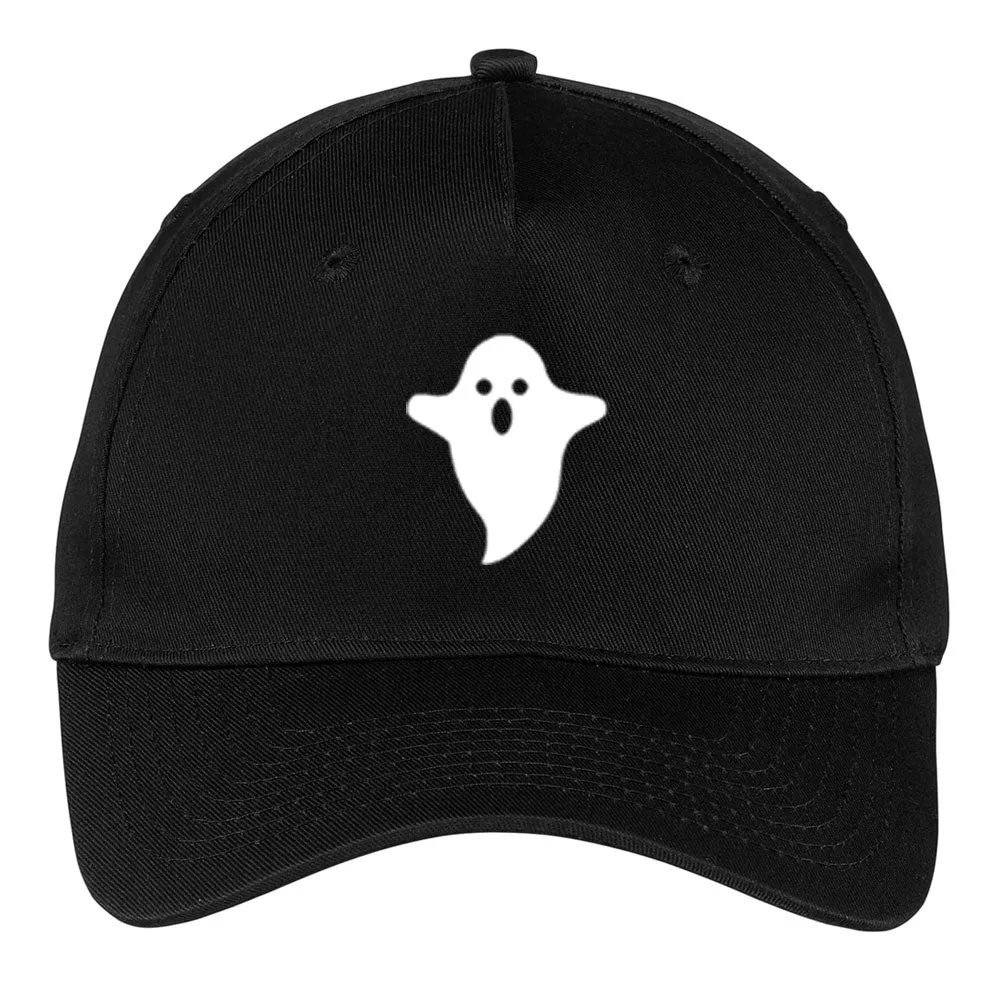 Ghost Glow in the Dark Graphic Printed 5 Panel Twill Caps for Men & Women