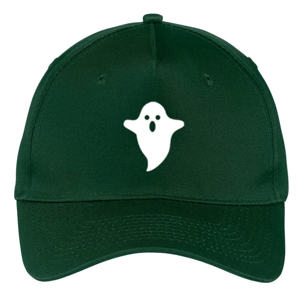 Ghost Glow in the Dark Graphic Printed 5 Panel Twill Caps for Men & Women