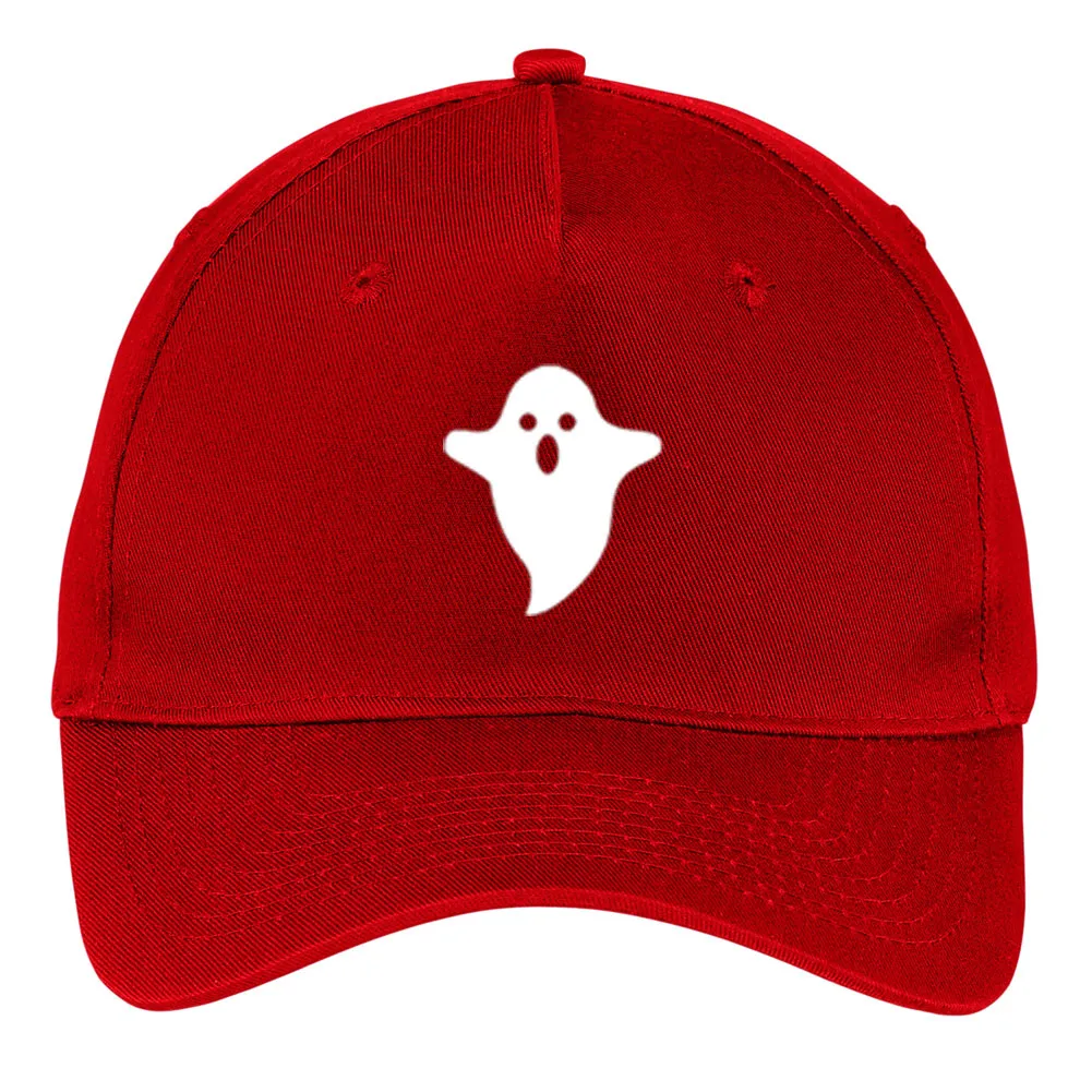 Ghost Glow in the Dark Graphic Printed 5 Panel Twill Caps for Men & Women