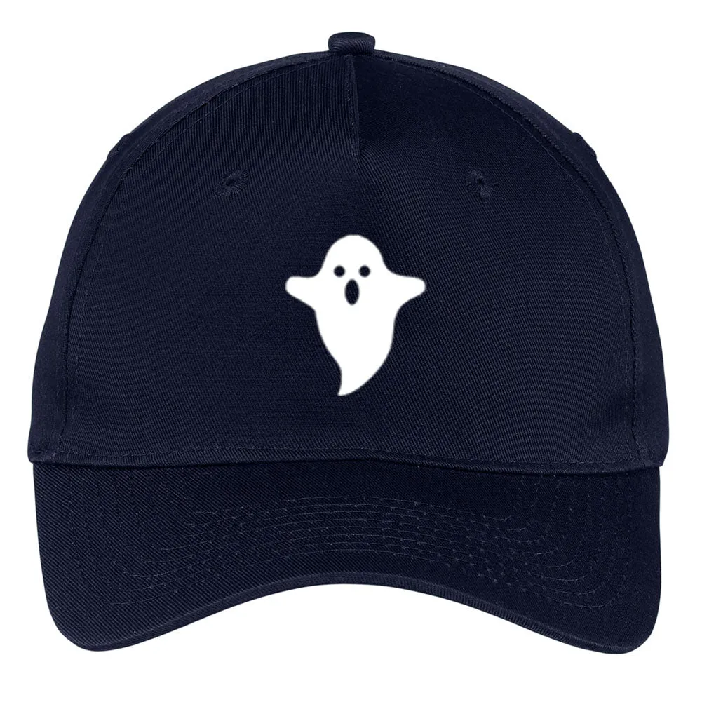 Ghost Glow in the Dark Graphic Printed 5 Panel Twill Caps for Men & Women