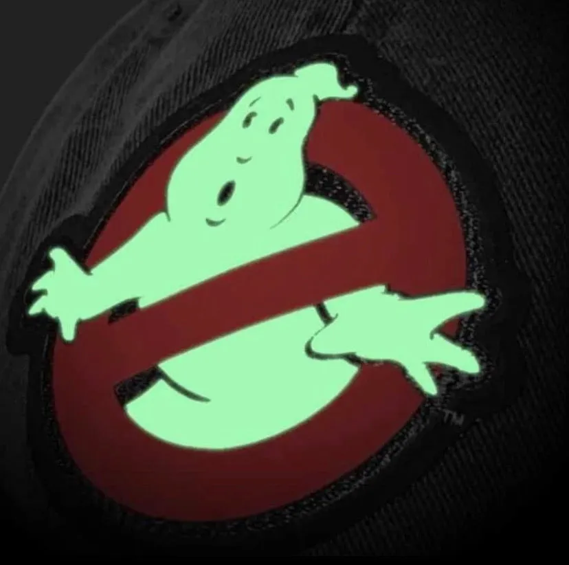 Ghostbusters “Classic Logo” Glow in the Dark Grey/Beige Vintage